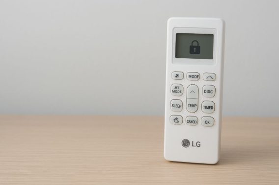 remote máy lạnh TOSHIBA bị khóa