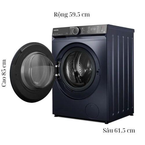 Kích thước máy giặt Toshiba TW-T23BU105UWV(MG)