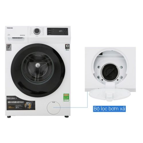 Máy giặt Toshiba Inverter 7.5 Kg TW-BH85S2V WK