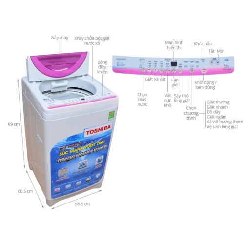 Thông số Máy giặt Toshiba AW-E920LV