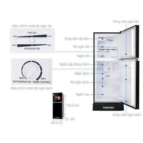 Thông số Tủ lạnh Toshiba Inverter GR-A25VM(UKG1)